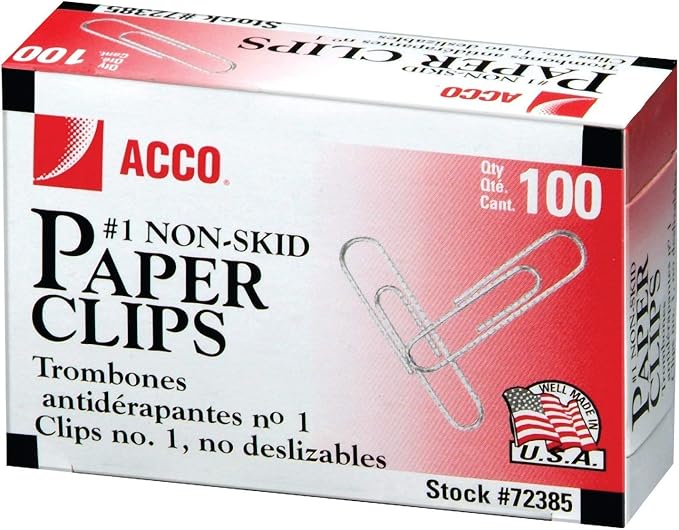 ACCO Paper Clips, 1 Size - Image 2