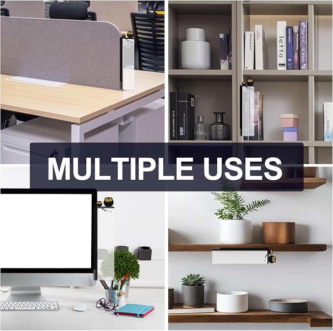 Zcxbeh Office Desk Accessories 2pcs Multifunction Computer Monitor Memo Board - Image 5