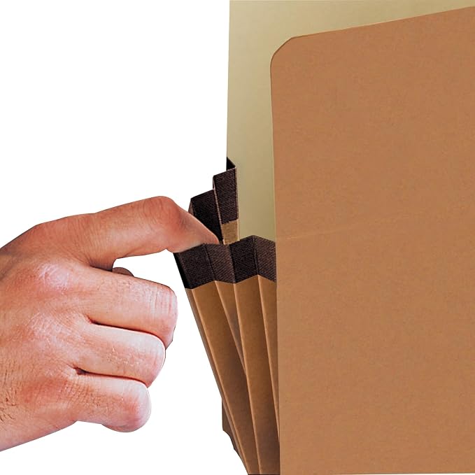 Smead File Pocket, Straight-Cut Tab, 5-1/4" Expansion, Legal Size, 10 per Box - Image 6
