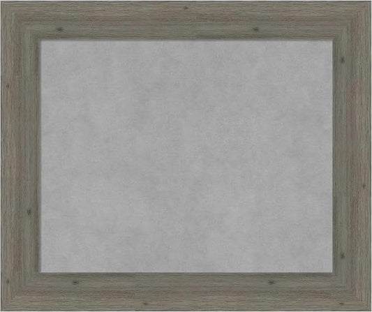 Amanti Art Grey Framed Magnetic Board 21x25 Small Vision Board by AmantiArt