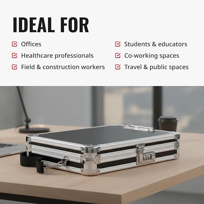Vaultz Locking Clipboard with Storage - Image 6