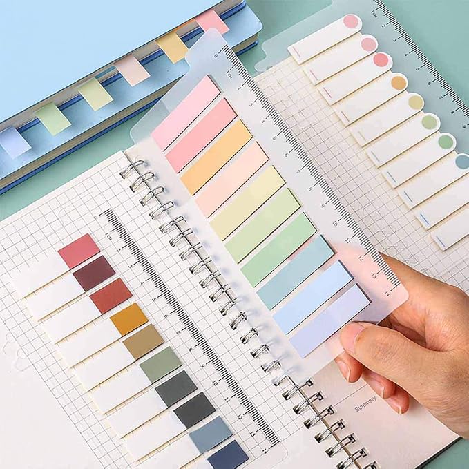 1320pcs Sticky Tabs, Color Writable Morandi Sticky Tabs, Repositionable - Image 5