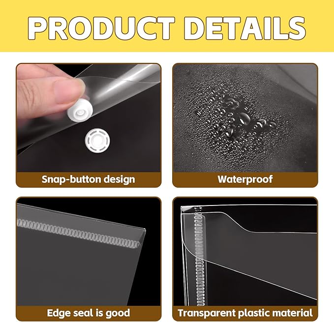 Vmiapxo 20 Pack Small Plastic Envelopes - Image 3