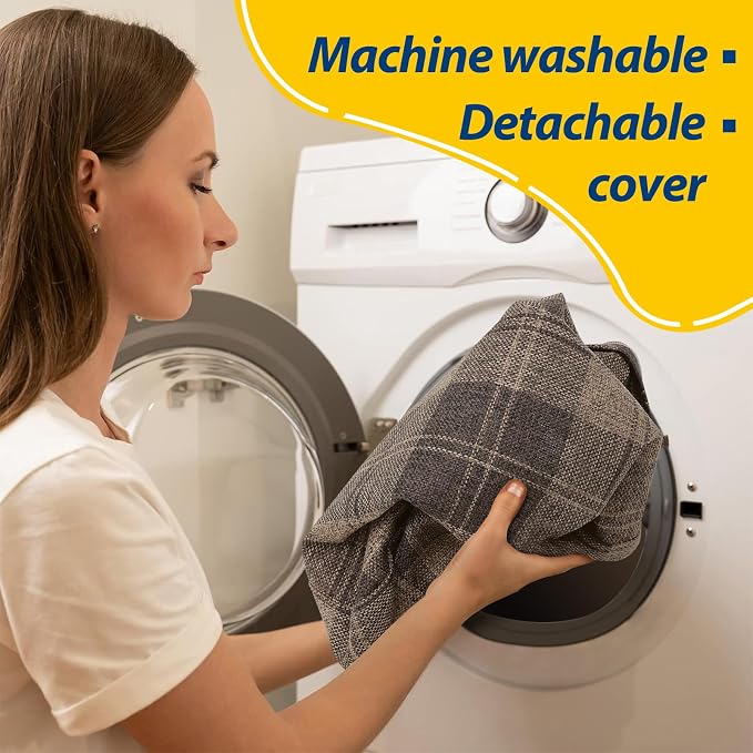 AAAAAcessories D-Shaped Chair Cushions, Machine-Washable Cover - Image 4