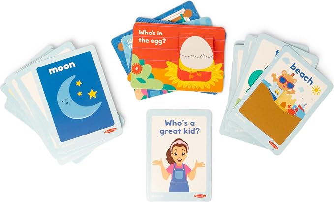 Melissa & Doug® Ms. Rachel™ First Words Textured Sensory Flashcards Preschool by Unknown
