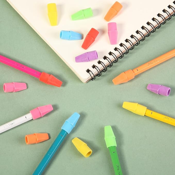 Pencil Top Erasers, for Pencils Toppers for Home Office Studying Supplies for - Image 3