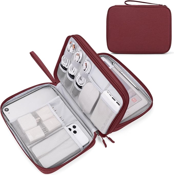 FYY Electronic Organizer, Extra Large Travel Cable Organizer Bag Pouch Portable by FYY