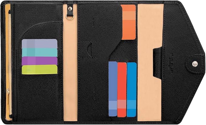ZOPPEN Mulit-purpose Rfid Blocking Passport Holder Travel Wallet Passport and by Zoppen