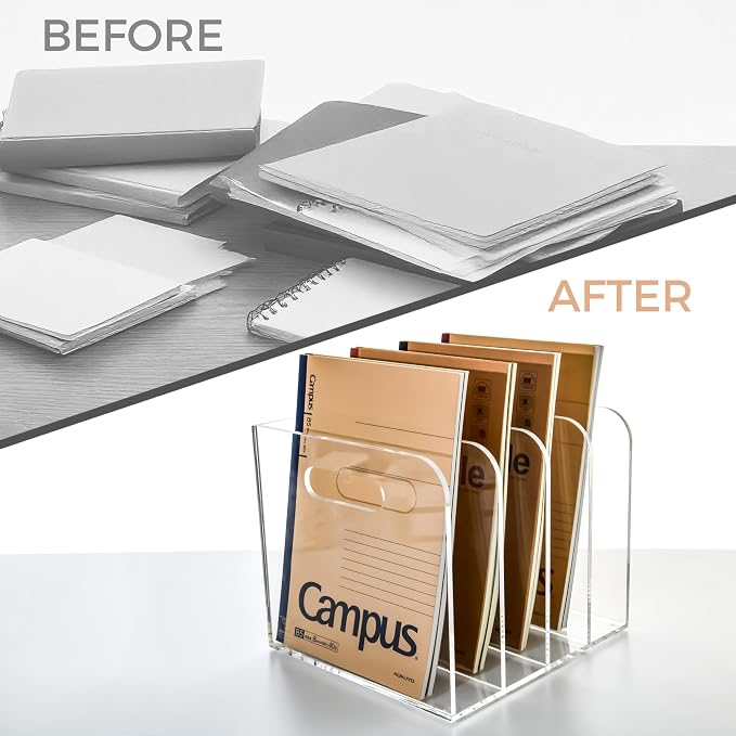 Acrylic File Holder for Desk - Image 8