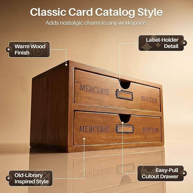 Flexzion Wood Desk Organizer - Image 5