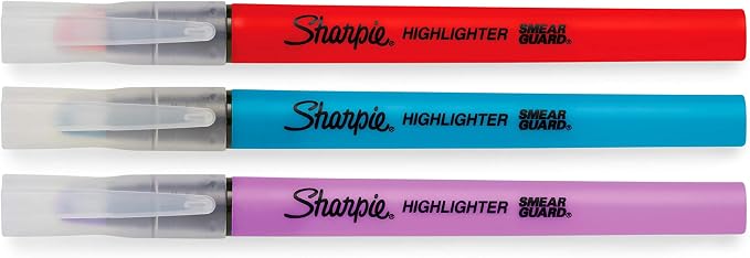 Sharpie Clear View Highlighter Stick, Chisel Tip, 3 Pack - Image 2