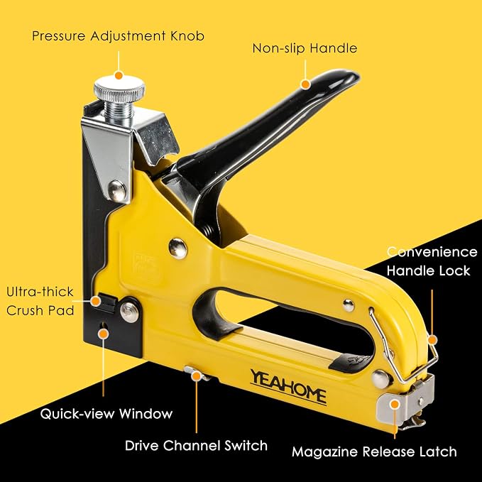 Upholstery 4 in 1 Staple Gun Heavy Duty, - Image 2