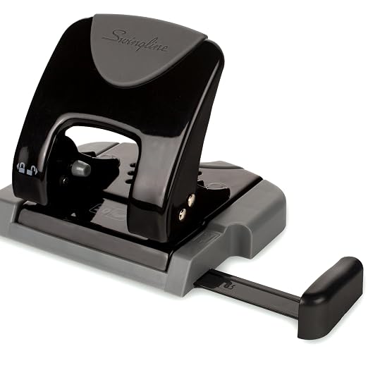 Swingline 2 Hole Punch, 20 Sheet Capacity Hole Puncher, Paper Punch, SmartTouch - Image 5