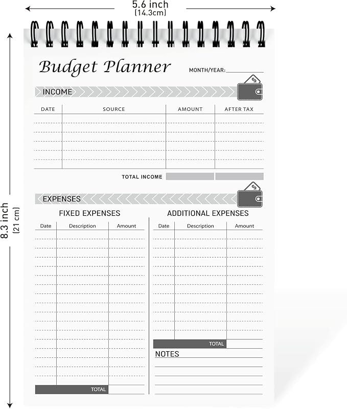 Budget Planner Notepad - Image 3