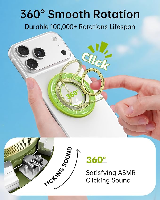 SYNCWIRE Magnetic Phone Ring Holder - Image 3