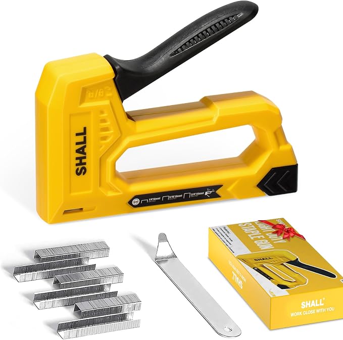 SHALL Light Duty Staple Gun for Wood by SHALL
