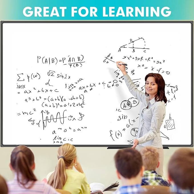 JILoffice Large Magnetic White Board, Dry Erase Board 72 x 48 Inch - Image 5