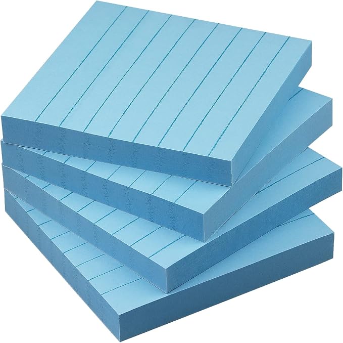 Lined Sticky Notes 3x3 Sticky Notes by EasternWolf