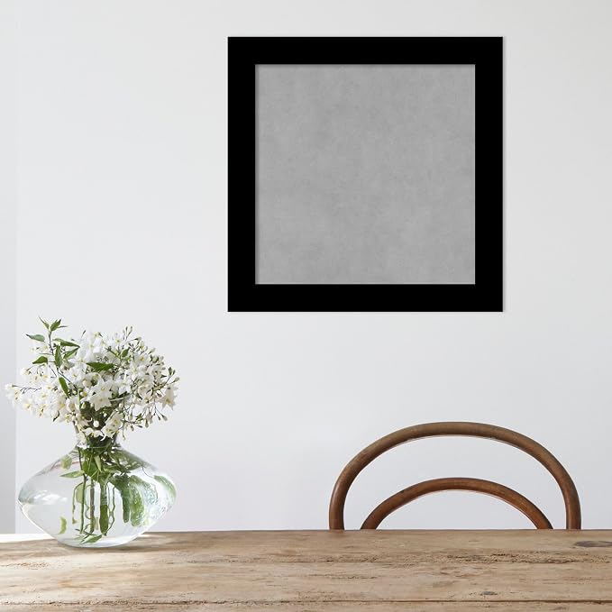 Amanti Art Black Framed Magnetic Board 19x19 Small Vision Board - Image 5