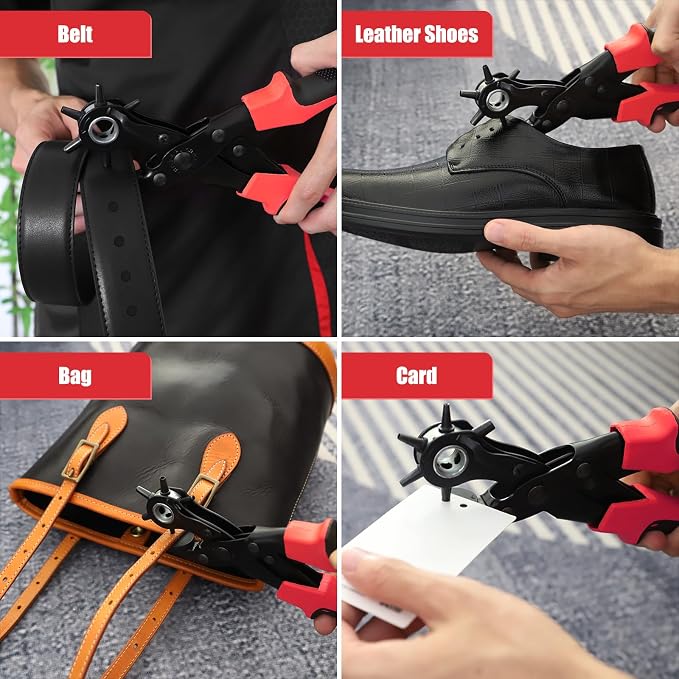 Diyife® Leather Hole Puncher, Full Set Punch Tool Kits - Image 4