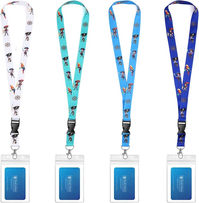 Cruise Lanyards, 4 Pack Waterproof Cruise Lanyard by Qsszk