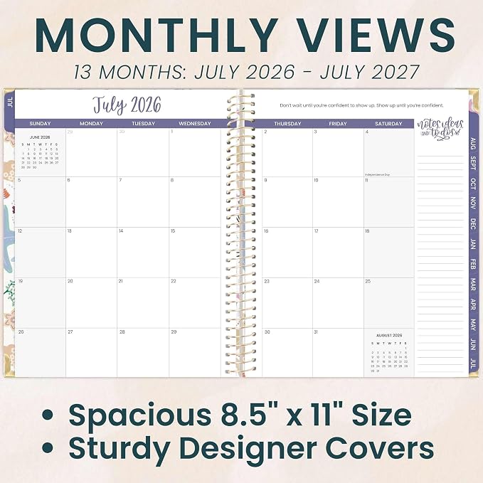 bloom daily planners HARDCOVER Planner 2026-2027 Academic Year - Image 3