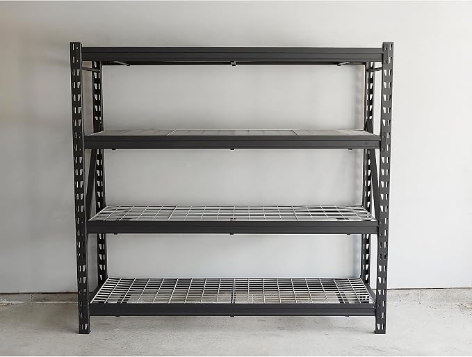 Ironton 4-Tier Industrial Steel Shelving Unit, 000-Pound Load Capacity - Image 7