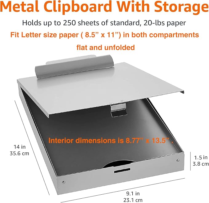 Amazon Basics Metal Clipboard - Image 5
