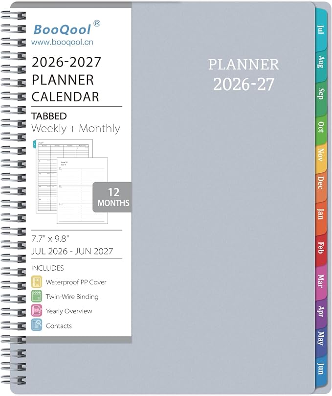 Planner 2026-2027 by BooQool
