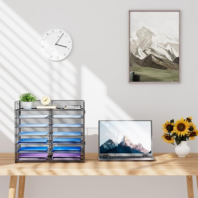 Lavatino 7 Tier Paper Organizer - Image 6
