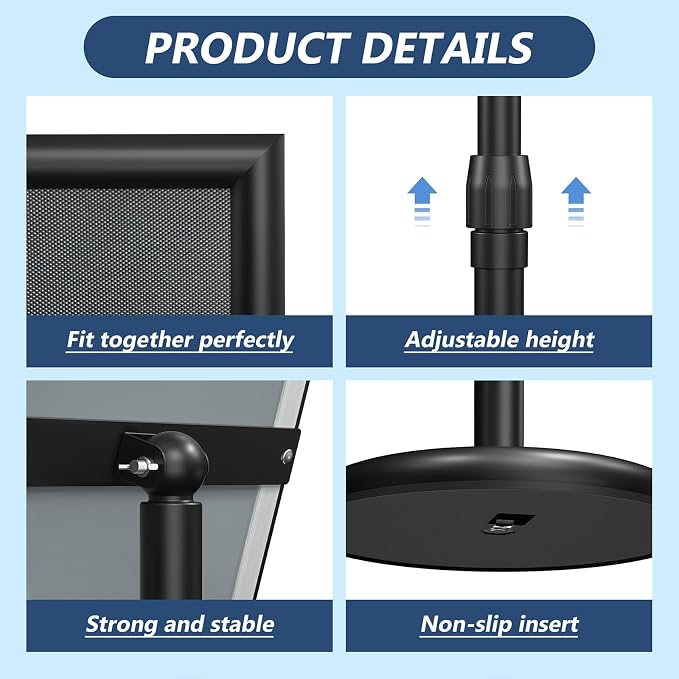 Relx Sign Holder Stand 11*17 inches - Image 6