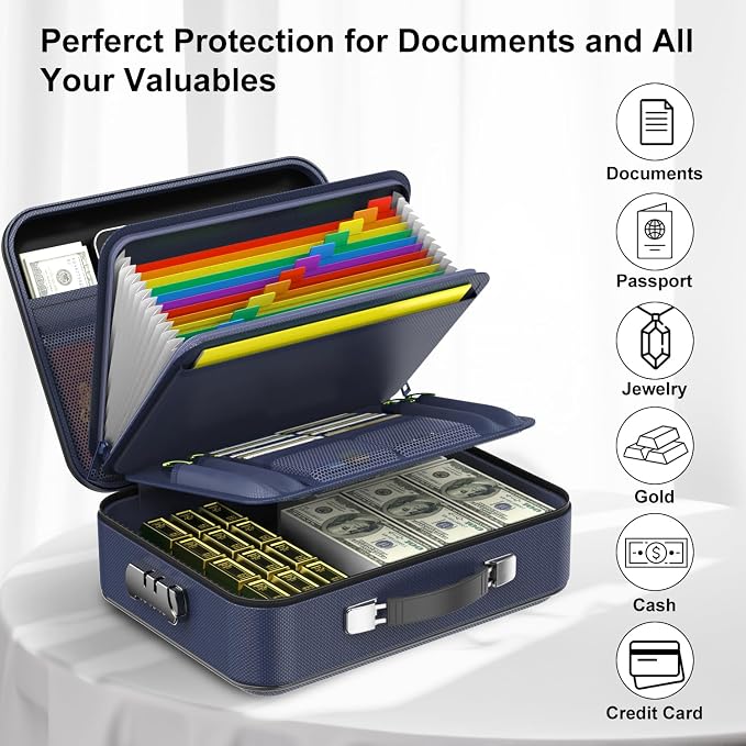 COLCASE Fireproof Document Box - Image 5