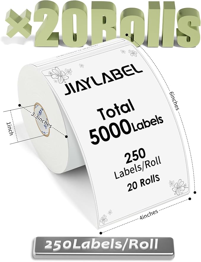 4x6 Thermal Mailing Labels for Direct Thermal Label Printer Shipping Sticker - Image 2