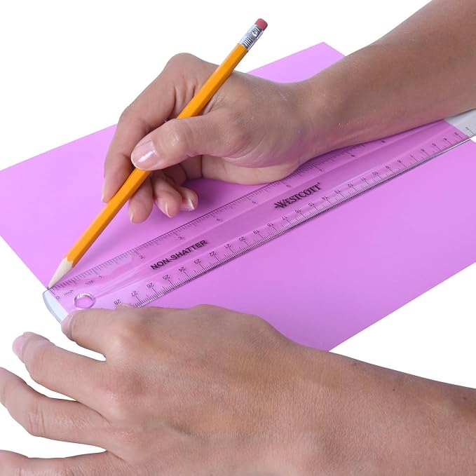 Westcott Shatterproof Ruler, Design - Image 9