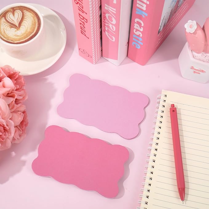 Whaline 150 Pack Pink Index Cards 3 x 5 Inch Colored Cardstock Flashcard 5 - Image 5