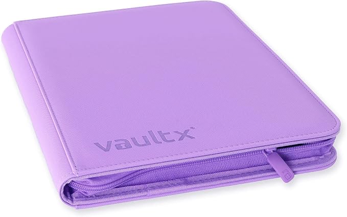Vault X 4 Pocket Zip Binder, 160 Cards, Exo-Tec Material, 20 Side-Loading Pages - Image 3