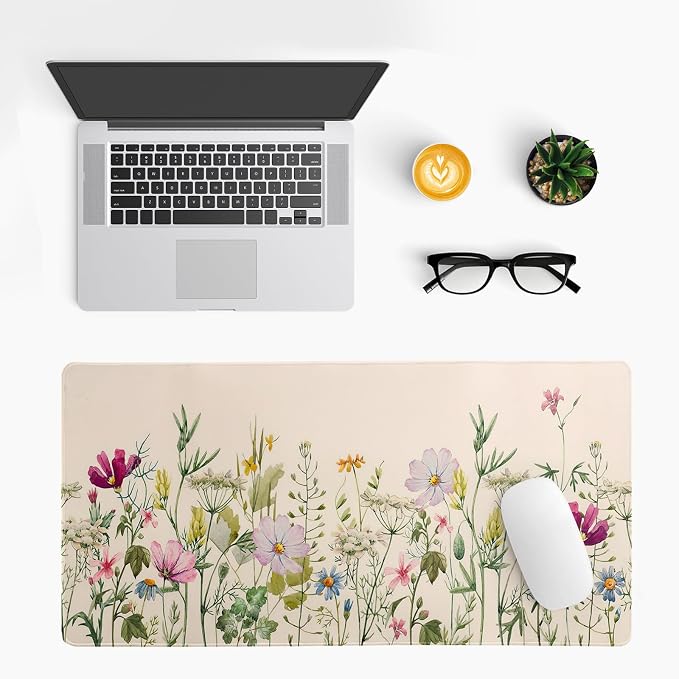 Flower Gaming Mouse Pad Large Mouse Pad - Image 3