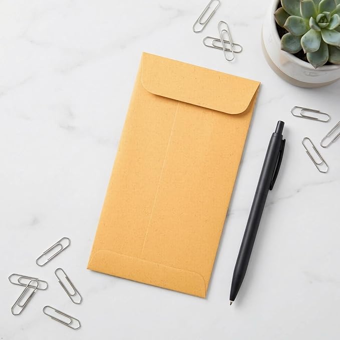 JAM PAPER #7 Coin Business Envelopes - Image 6