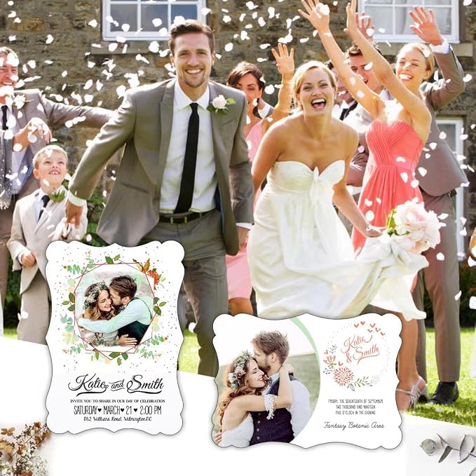 100 Pack Blank Invitations - Image 6