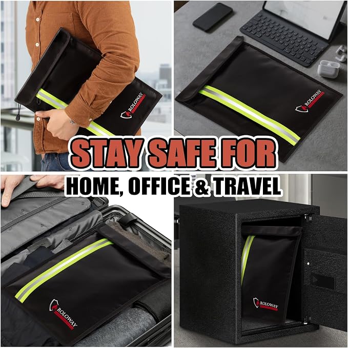 ROLOWAY Fireproof Document Bag - Image 6