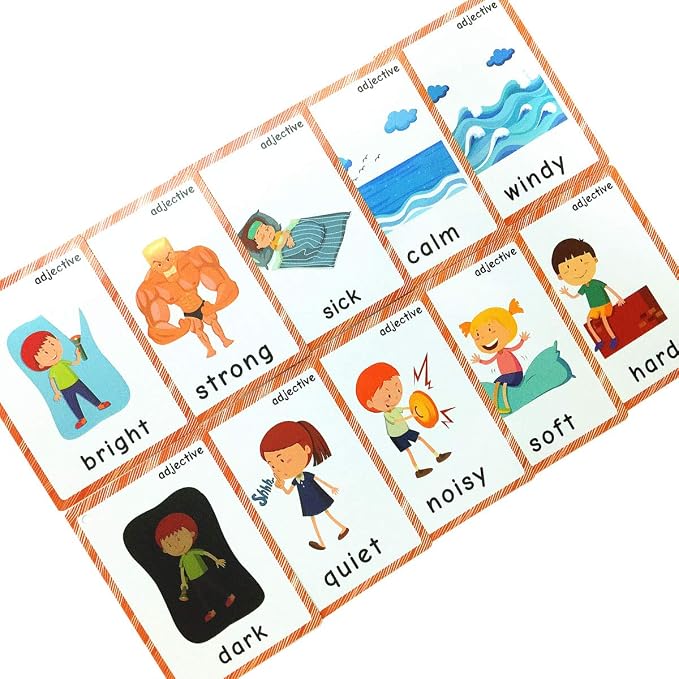 Set of Adjectives&Antonym Flash Cards - Image 5