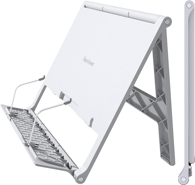 Readaeer Portable Book Stand Free Angle Adjustable Book Holder by Reodoeer