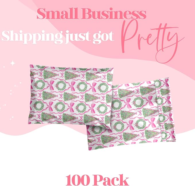 6x9 Designer Poly Mailer 100 Pack Heavy Duty Waterproof Self Seal Shipping Bags - Image 3