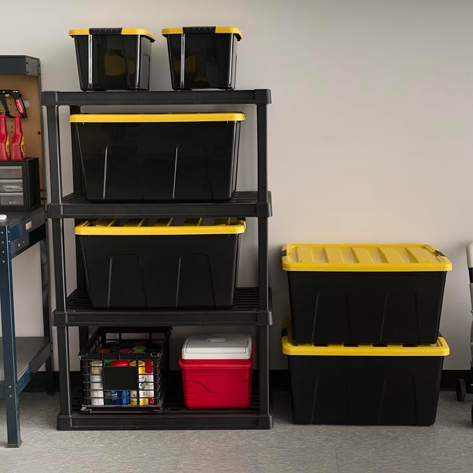 IRIS USA 94 Qt Stackable Plastic Storage Bins - Image 5