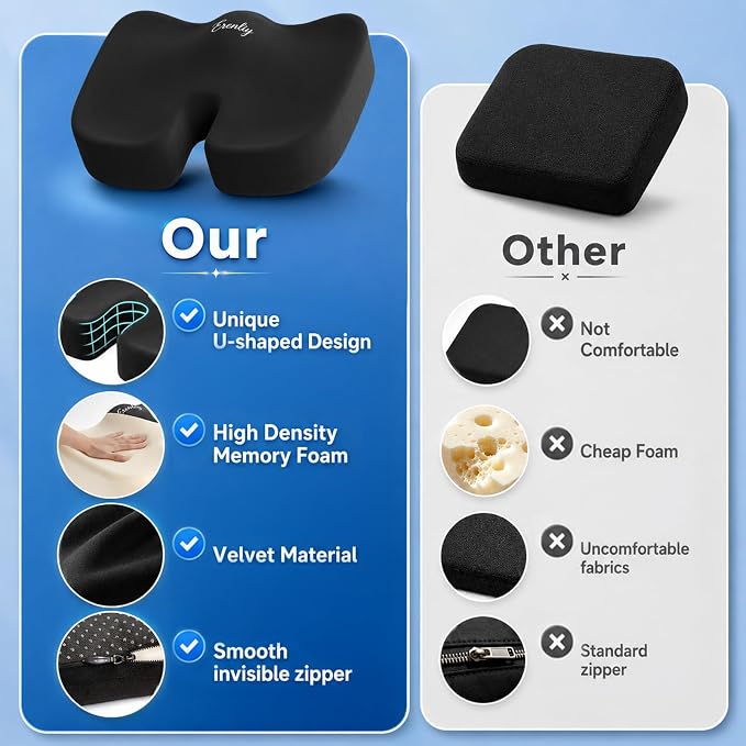 2 Pack Seat Cushion for Office Chairs - Image 4