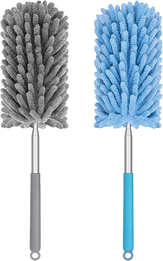 Mini Duster for Cleaning, 360° Bendable Hand Dusters by TIMIVO