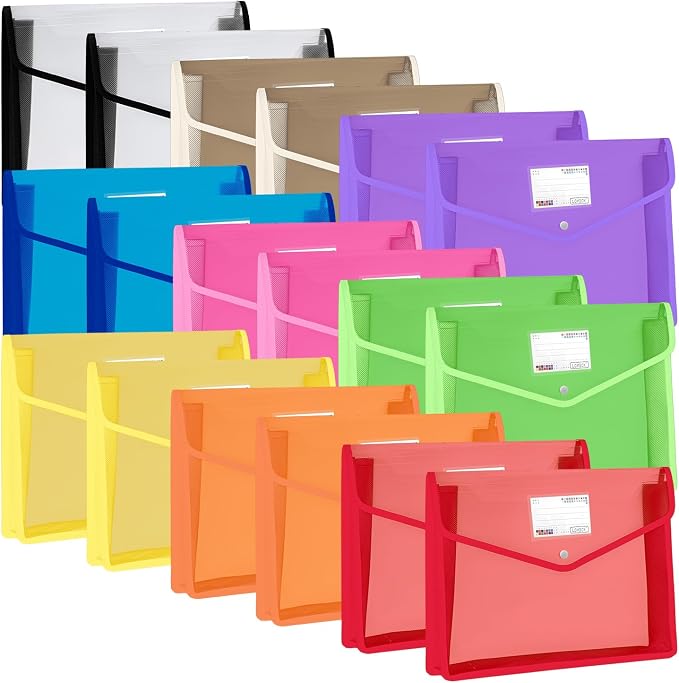 YoeeJob Plastic File Folders Legal Size Expandable Document Folder by YoeeJob