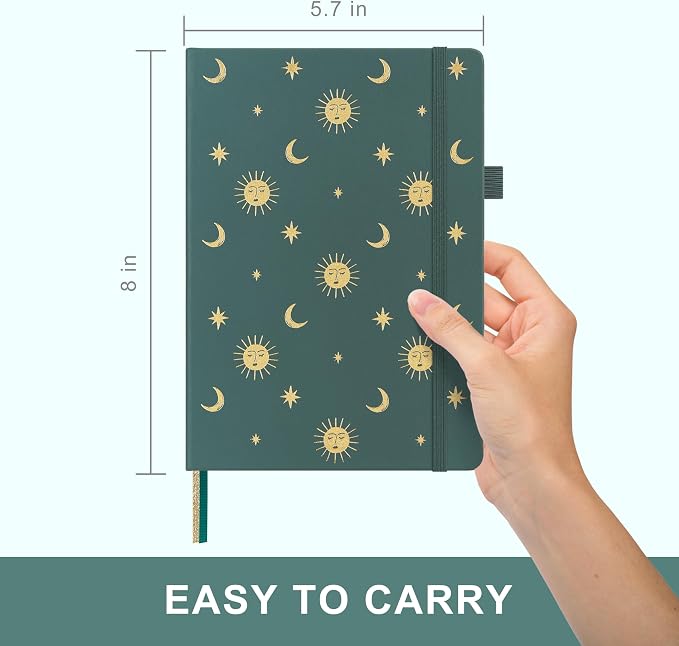 &And Per Se Lined Hardcover Notebook – A5 5.7"x8" College Ruled, 160 Pages - Image 2