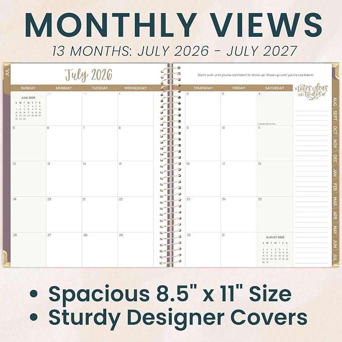 bloom daily planners HARDCOVER Planner 2026-2027 Academic Year - Image 3