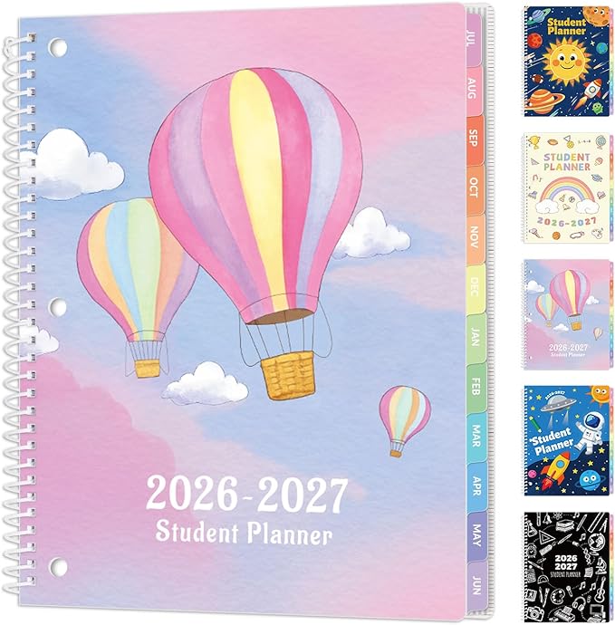 SUNEE Elementary Student Planner 2026-2027, Academic Year Jul. 2026 by SUNEE